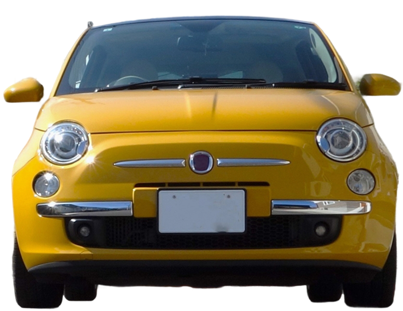 黄色い車